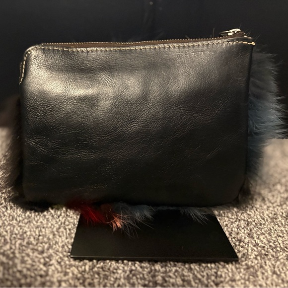 Patricia Nash Eclipse Rabbit Fur Clutch - Picture 7 of 9
